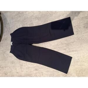 The Frankie Shop Navy Wide Leg Pants XS